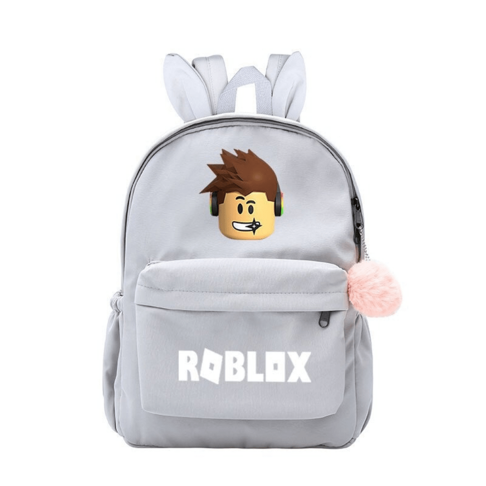 Kit Mochila, Necessaire, Lancheira e Estojo Roblox 4 Peças