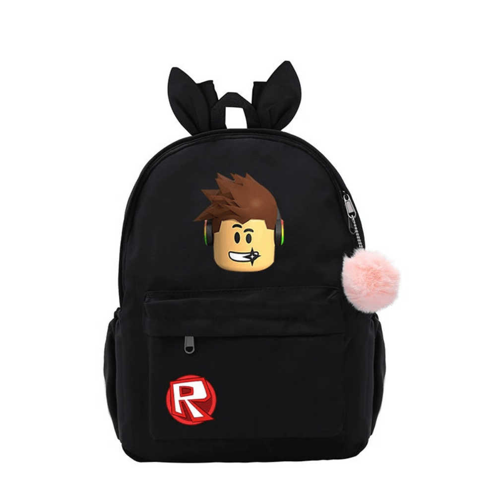 Mochila Roblox Infantil Feminina Orelhinha