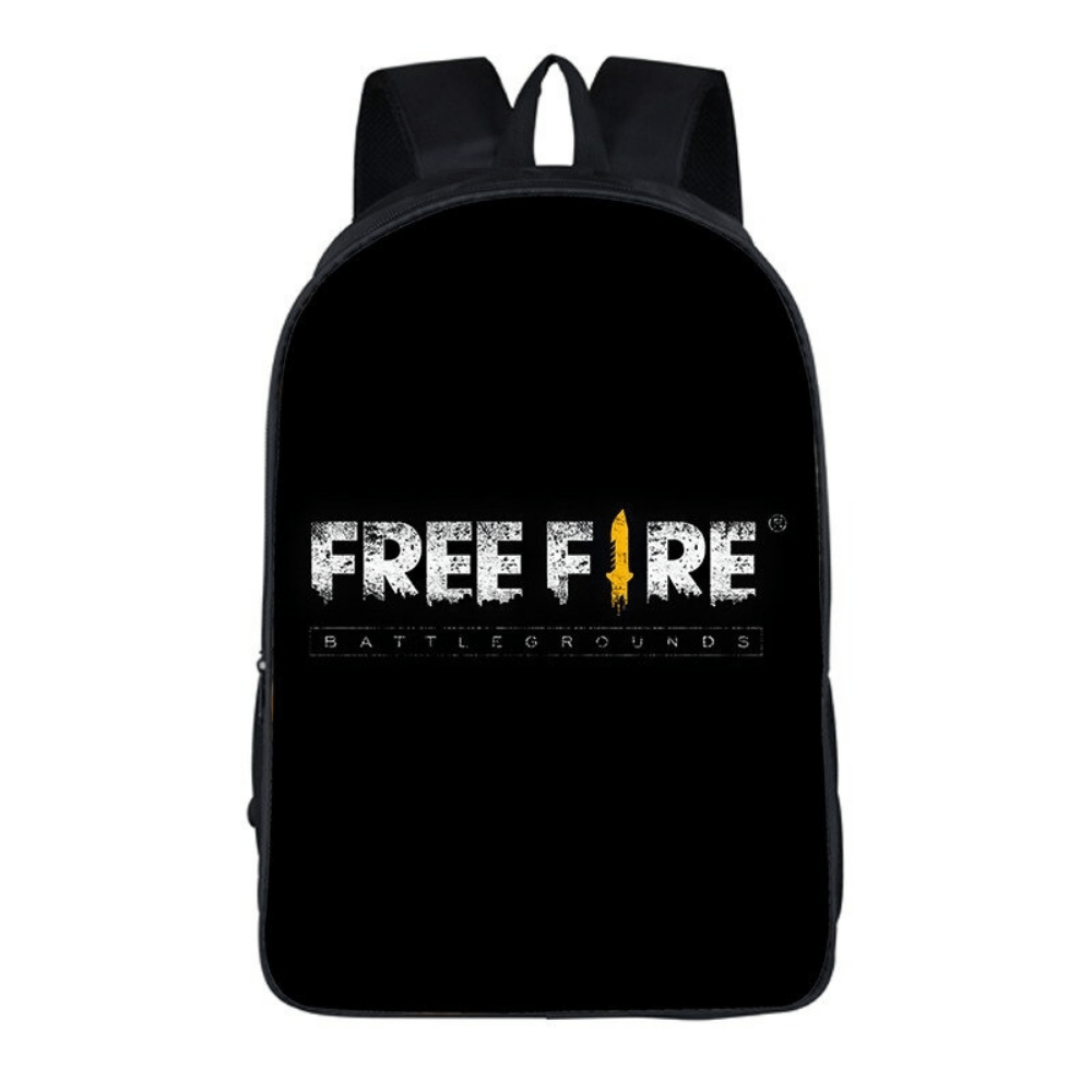 Mochila Escolar Masculino Feminino Free Fire Volta Às Aulas