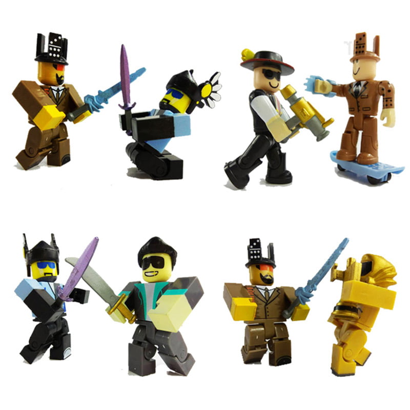 6 peças de bonecos /personagens/ skins de Roblox 2018 feito de PVC.