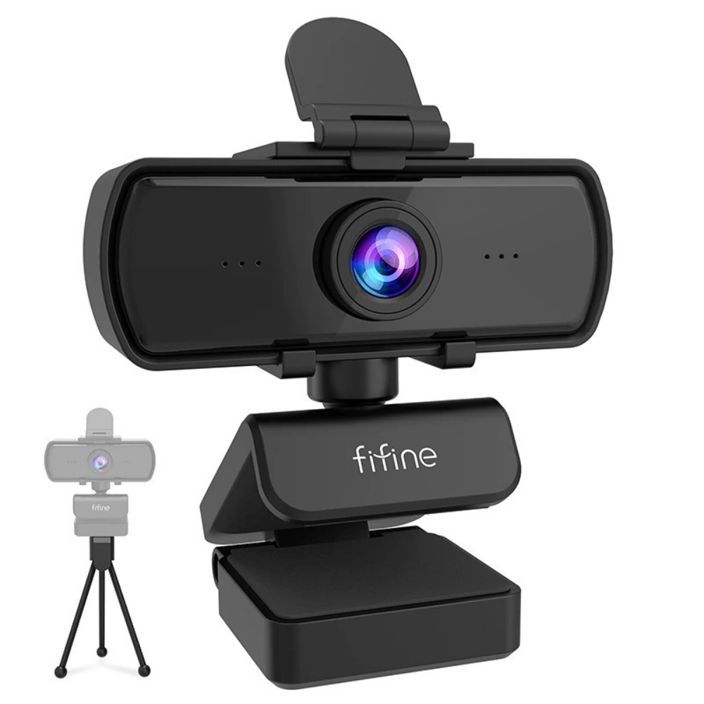 Webcam 1440p USB Portátil 360°