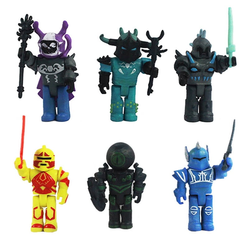 6 peças de bonecos /personagens/ skins de Roblox 2018 feito de PVC.