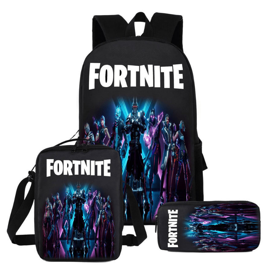 Mochila Escolar Mochilas De Fortnite Del Juego Backpack Asda