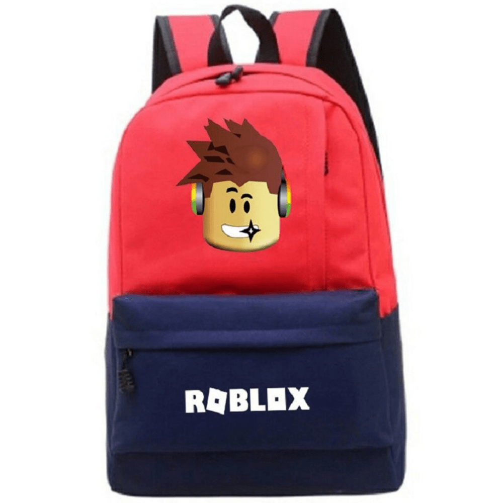 Mochila Escolar Infantil Roblox Dual Collor