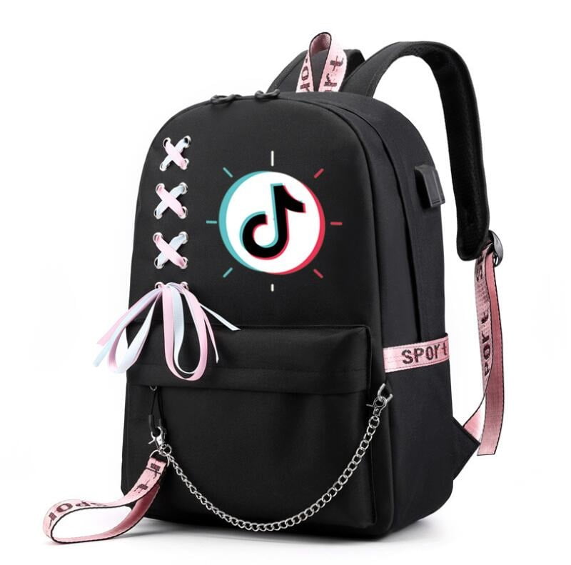 Mochila Escolar Tik Tok Feminina