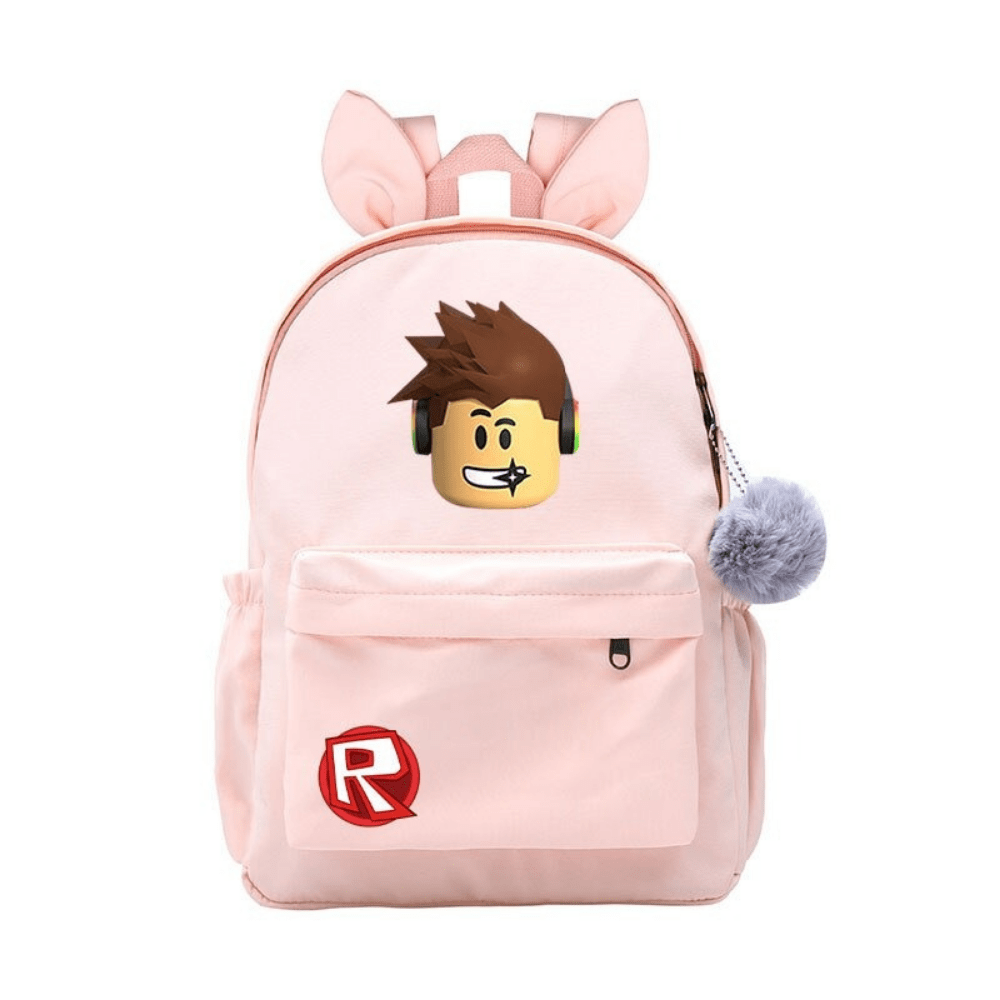 Mochila Roblox Infantil Feminina Orelhinha