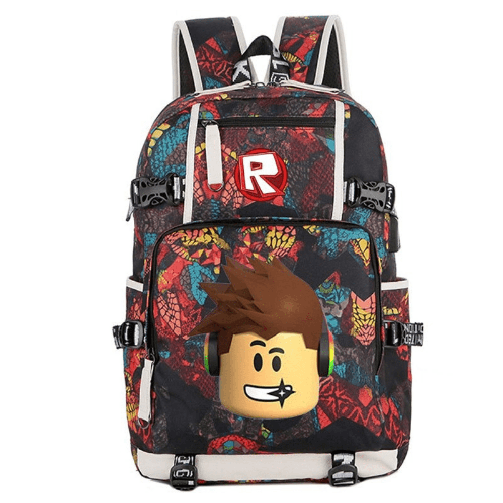 Mochila Roblox Escolar Infantil Mochila Estudante Masculino Menino