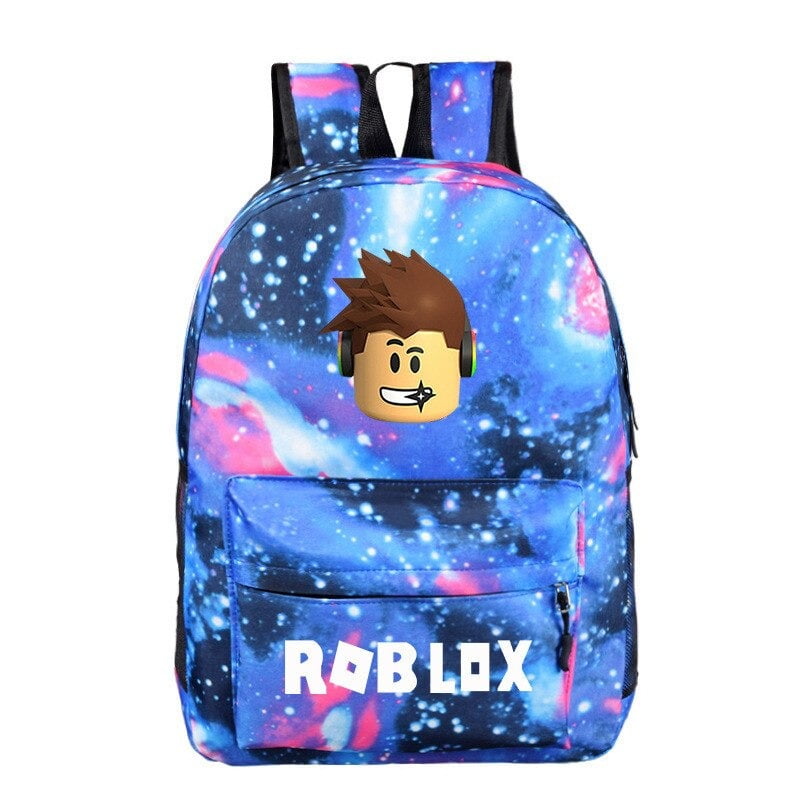 Jogo de mochila escolar Roblox Mundo virtual Mochila de estudante do ensino  fundamental Mochila de estudante do sexo masculino e feminino Mochila de  estudante para personalizar 44cm - Desconto no Preço