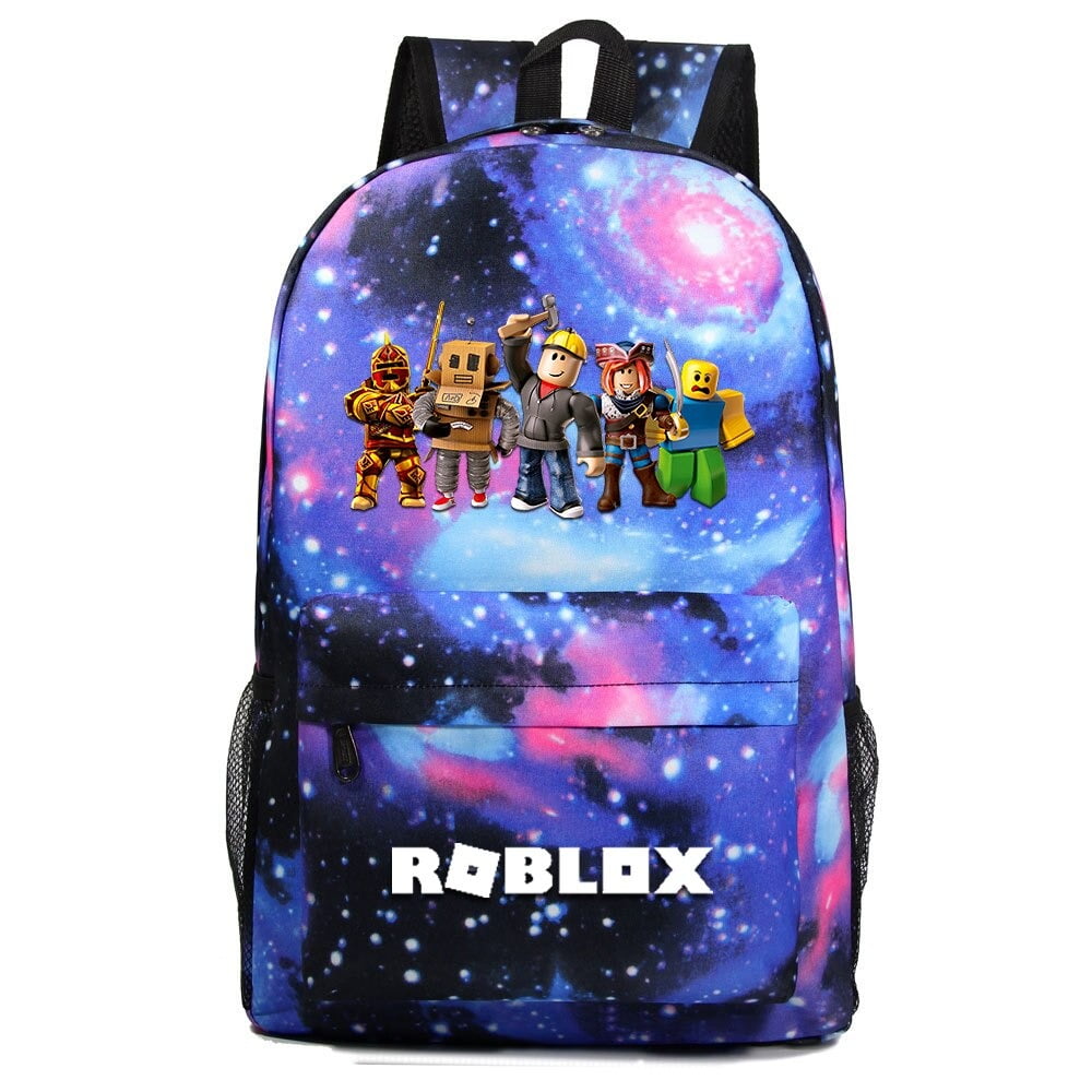 Roblox Cercando Céu Estrelado Moda Masculina e Feminina Mochila de Viagem  Bolsa Computador Bag High School Estudante Zipper Mochila