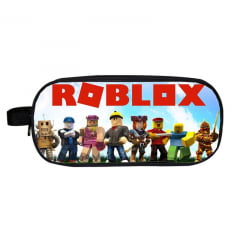 Estojo Escolar Duplo Roblox - Feminino e masculino