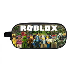 Estojo Escolar Duplo Roblox - Feminino e masculino