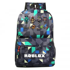 Mochila Roblox infantil para meninos e meninas 5 a 13 anos