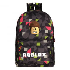 Mochila Roblox infantil para meninos e meninas 5 a 13 anos