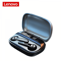 Fone de Ouvido Lenovo Sem Fio Bluetooth 5.1 QT81 + 1 fone com fio 