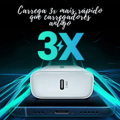 Super Carregador de Celular Com Carga Rápida USB 3.0 Para Android