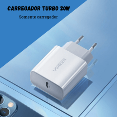 Super Carregador de Celular com Carga Rápida USB 3.0