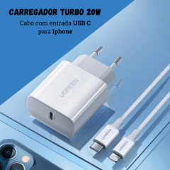 Super Carregador de Celular com Carga Rápida USB 3.0