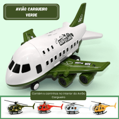 Avião Cargueiro de Brinquedo Air Plane 3.0 