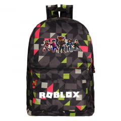 Mochila infantil  tema Roblox  para crianças com faixa etária de 5 a 13 anos