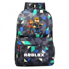 Mochila infantil  tema Roblox  para crianças com faixa etária de 5 a 13 anos