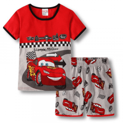 Pijama Masculino Infantil Carros Relâmpago Mcqueen