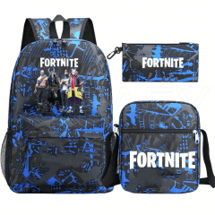 Kit Escolar Fornite Battle Royale - Mochila, Necessaire e Estojo 