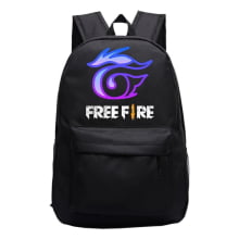 Mochila Escolar Masculino e Feminino Free Fire