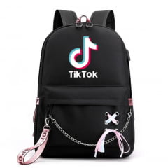 Mochila Escolar Tik Tok Feminina