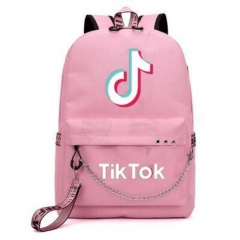 Mochila Infantil Escolar Feminina Tik Tok USB