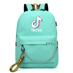 Mochila Infantil Escolar Feminina Tik Tok USB