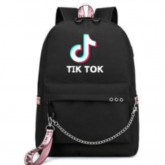 Mochila Infantil Escolar Feminina Tik Tok USB