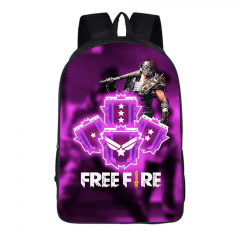 Mochila infantil escolar Free Fire feminina e masculina