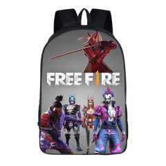 Mochila infantil escolar Free Fire feminina e masculina