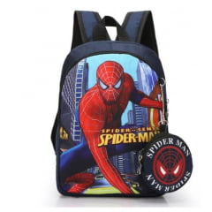 Mochila infantil Homem Aranha pequena Elsa - Capitão América -  Sofia - para crianças de 3 a 8 anos.