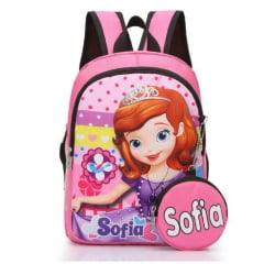 Mochila infantil Homem Aranha pequena Elsa - Capitão América -  Sofia - para crianças de 3 a 8 anos.