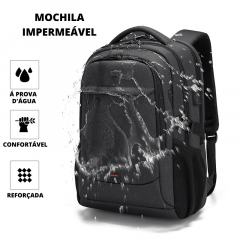 MOCHILA MASCULINA IMPERMEÁVEL REFORÇADA PARA LAPTOP NOTEBOOK