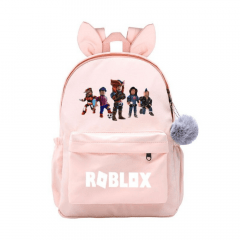 Mochila Roblox Infantil Feminina Orelhinha 