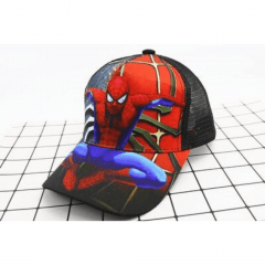 Boné Homem Aranha Infantil Aba Curva