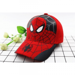 Boné Homem Aranha Infantil Aba Curva