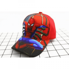 Boné Homem Aranha Infantil Aba Curva