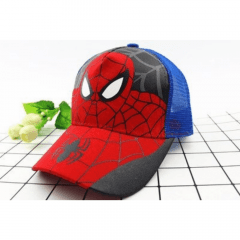 Boné Homem Aranha Infantil Aba Curva