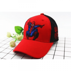 Boné Homem Aranha Infantil Aba Curva