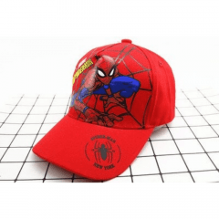 Boné Homem Aranha Infantil Aba Curva