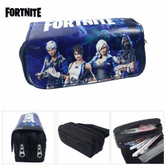 Estojo Duplo Escolar Masculino e Feminino Fortnite 2021