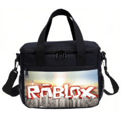 Lancheira Roblox térmica feminina e masculina portátil